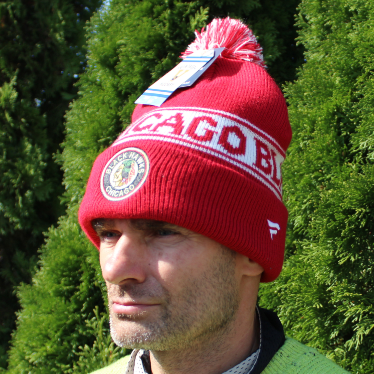Czapka zimowa Fanatics Chicago Blackhawks Sport