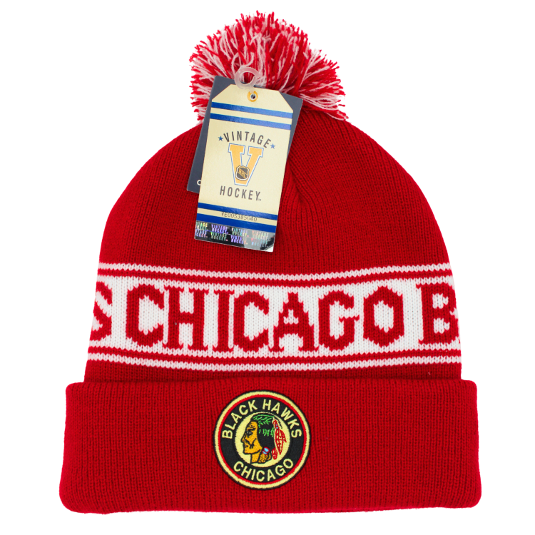 Czapka zimowa Fanatics Chicago Blackhawks Sport