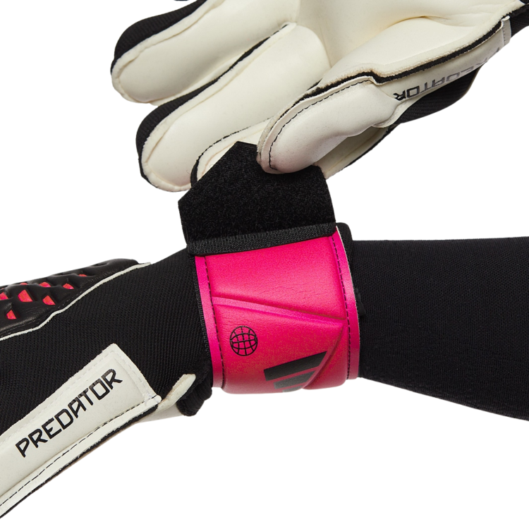 Rękawice bramkarskie dziecięce Adidas Predator GL MTC Fingersafe Jr HN5580