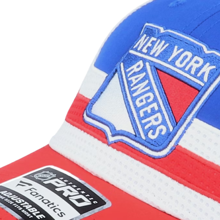 Czapka z daszkiem Fanatics New York Rangers NHL Authentic PRO