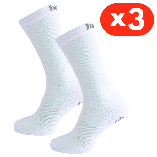 Skarpety sportowe Hummel 3-pak Basic MOVER - białe