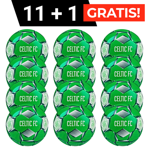 Zestaw 12 piłek Celtic FC | rozmiar 5 | 11+1 GRATIS