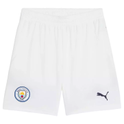 Spodenki piłkarskie dziecięce Puma Manchester City 20242025 775115-05