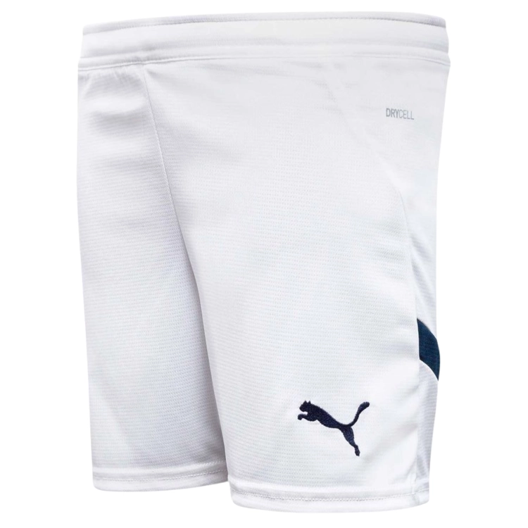 Spodenki piłkarskie dziecięce Puma Manchester City 20242025 775115-05