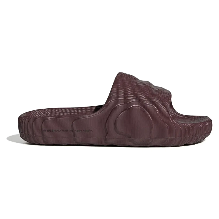 Klapki Adidas Adilette 22 W Shadow Red - bordowe JH9691