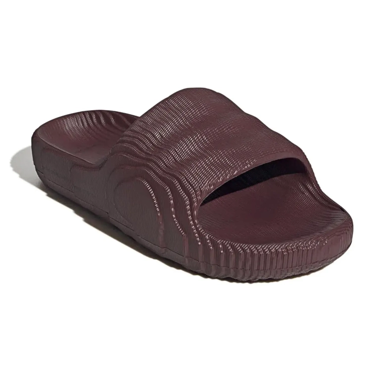 Klapki Adidas Adilette 22 W Shadow Red - bordowe JH9691