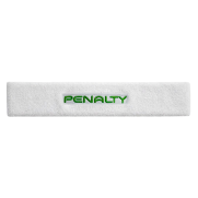 Sportowa opaska na głowę Penalty - biała z zielonym napisem 660006.1551
