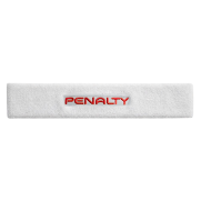 Sportowa opaska na głowę Penalty - biała z czerwonym napisem 660006.1600