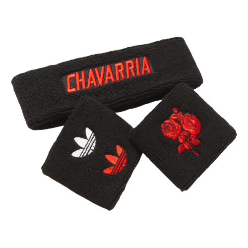 Zestaw adidas x Willy Chavarria opaski frotki na głowę rękę JZ2076.png