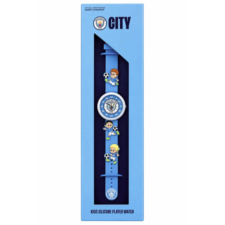 Zegarek dziecięcy Manchester City Silikonowy Wodoodporny