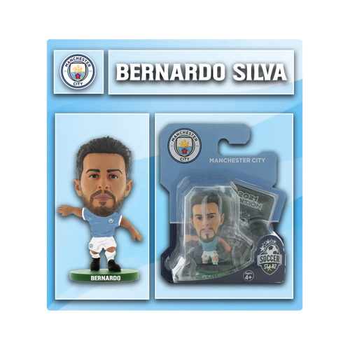 Kolekcjonerska Figurka Piłkarska Manchester City x Soccerstarz - Bernardo