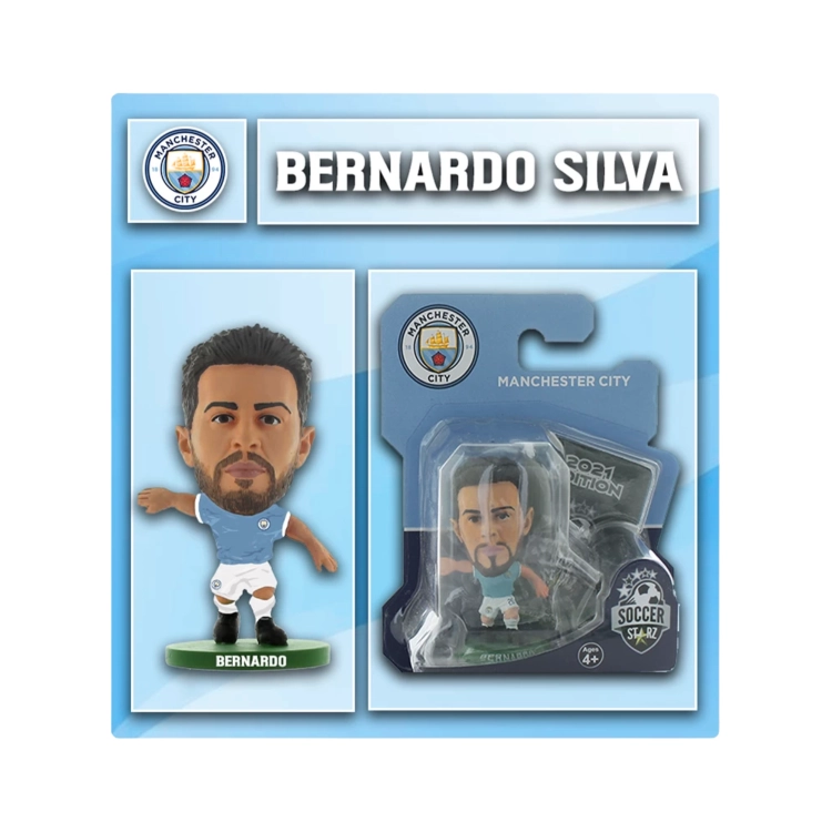 Kolekcjonerska Figurka Piłkarska Manchester City x Soccerstarz - Bernardo