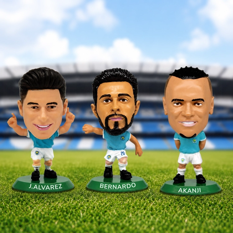 Kolekcjonerska Figurka Piłkarska Manchester City x Soccerstarz - Bernardo
