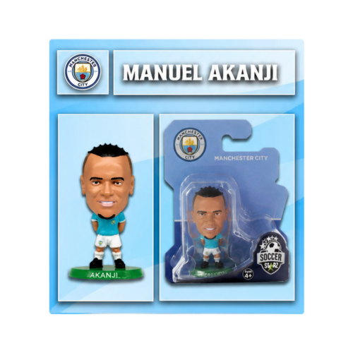 Kolekcjonerska Figurka Piłkarska Manchester City x Soccerstarz - Manuel Akanji