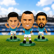 Kolekcjonerska Figurka Piłkarska Manchester City x Soccerstarz - Manuel Akanji