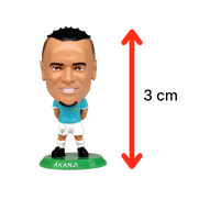 Kolekcjonerska Figurka Piłkarska Manchester City x Soccerstarz - Manuel Akanji