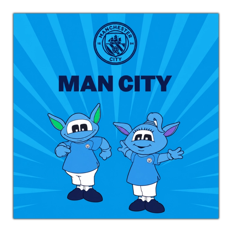 Puzzle Dla Dzieci Manchester City Układanka 50 elementów
