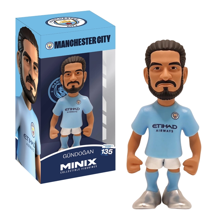 Figurka Ilkay Gündogan Manchester City Minix Kolekcjonerska 12 cm